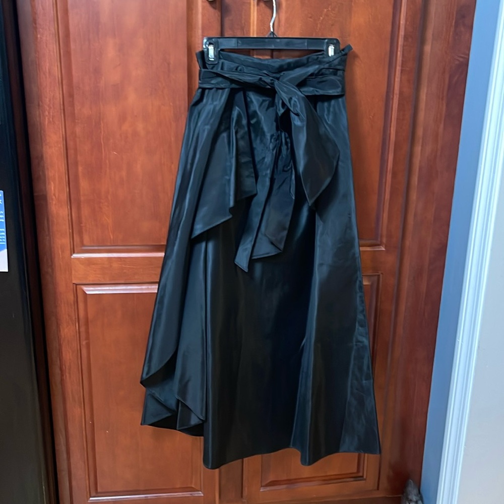 Taffeta long skirt size 6P